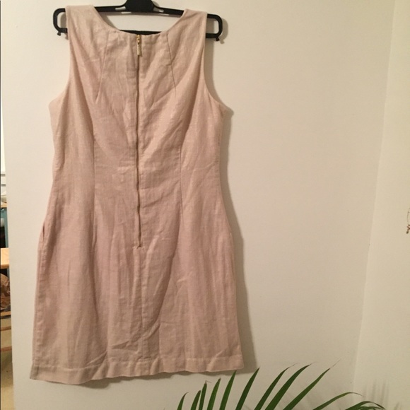 Linen & Cotton Shift Dress - Picture 5 of 7